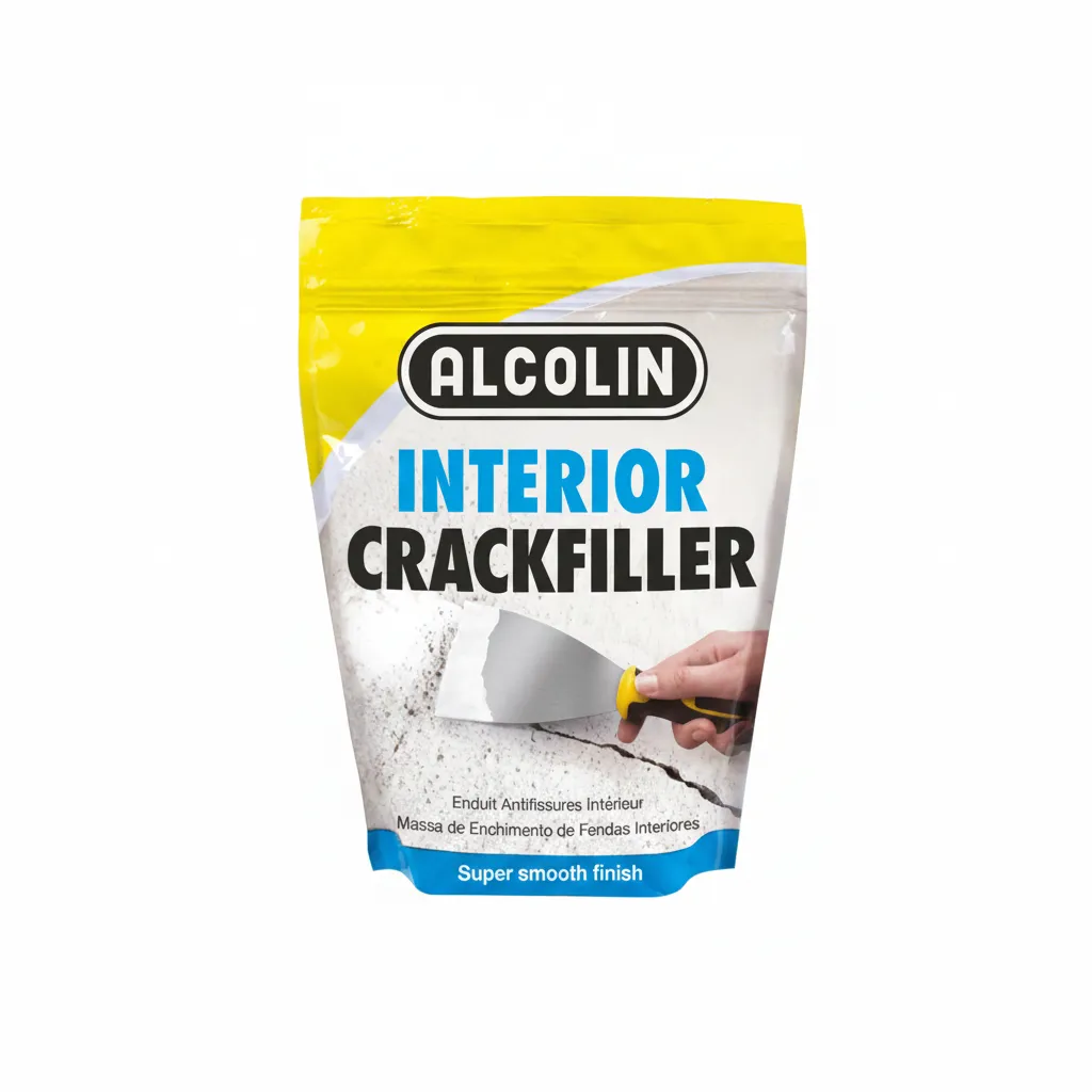Alcolin Interior Crack Filler 500g - Smooth Finish for Walls