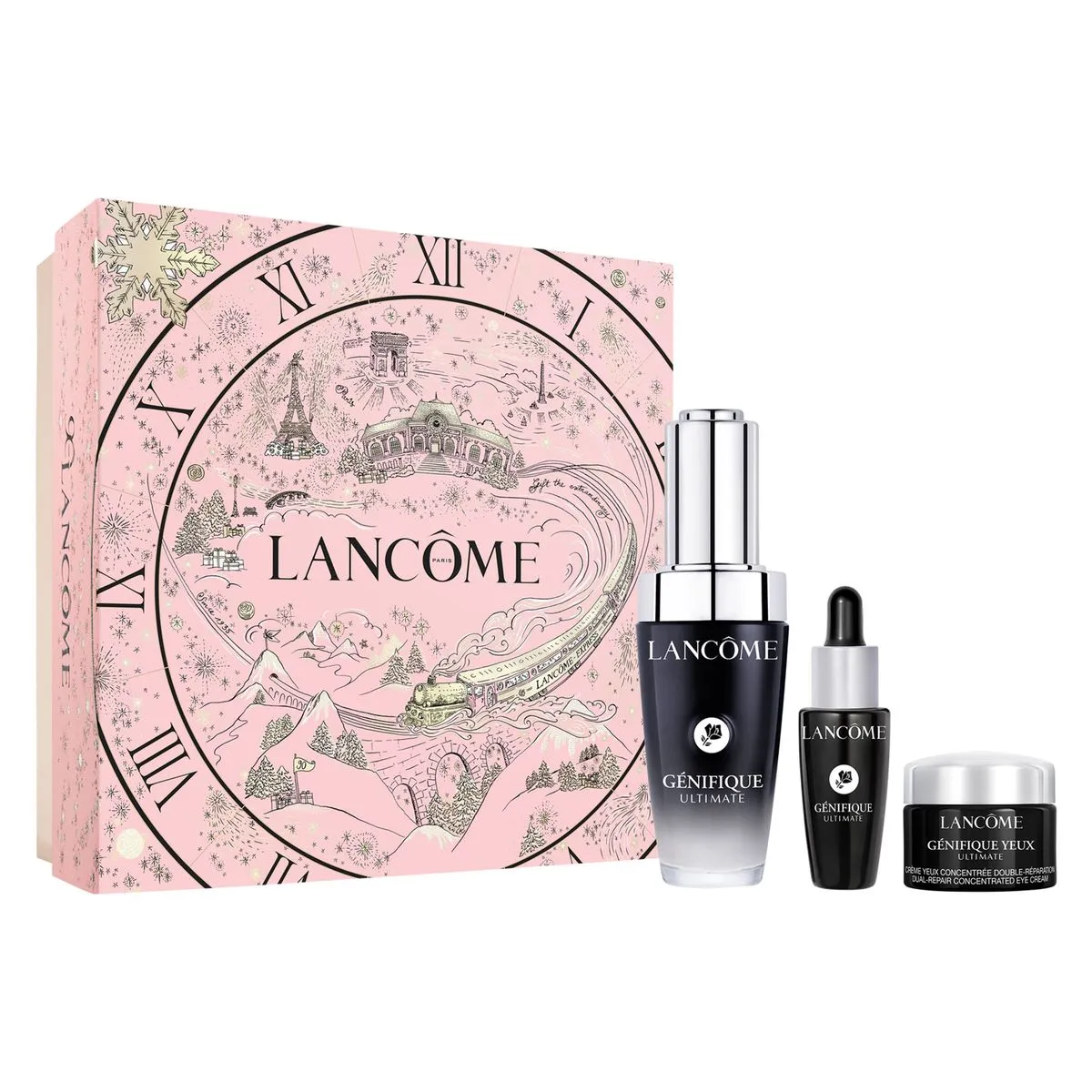 Lancome, Advanced Genifique, Anti-Aging Skincare Coffret, Christmas Set