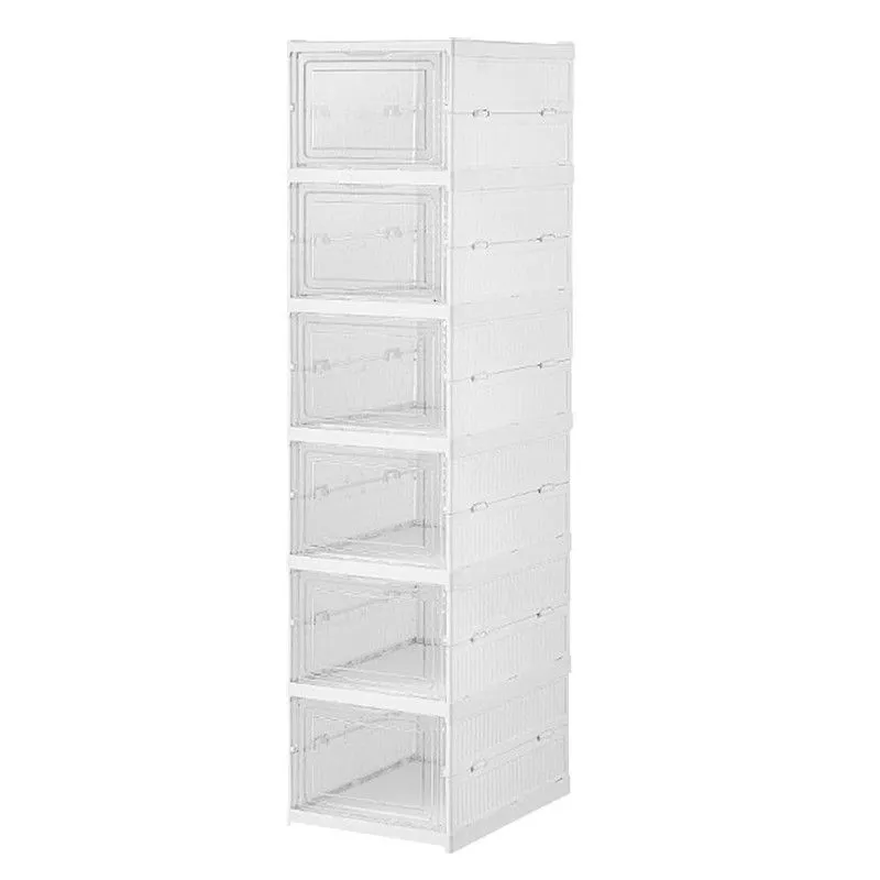 Meryk 6 Tier Shoe Rack with Cover
