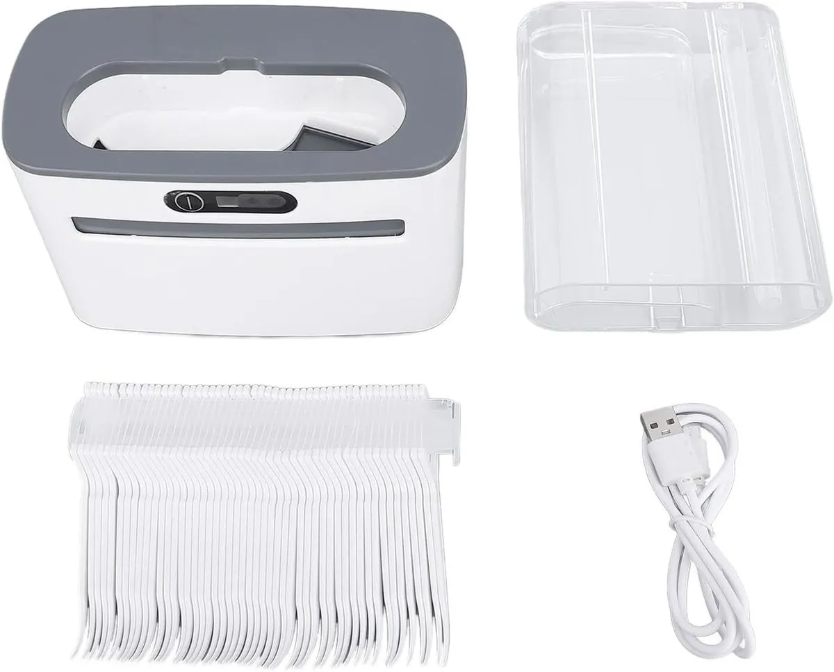 Automatic Floss Pick Dispenser with Infrared Sensing Touchless Electric
