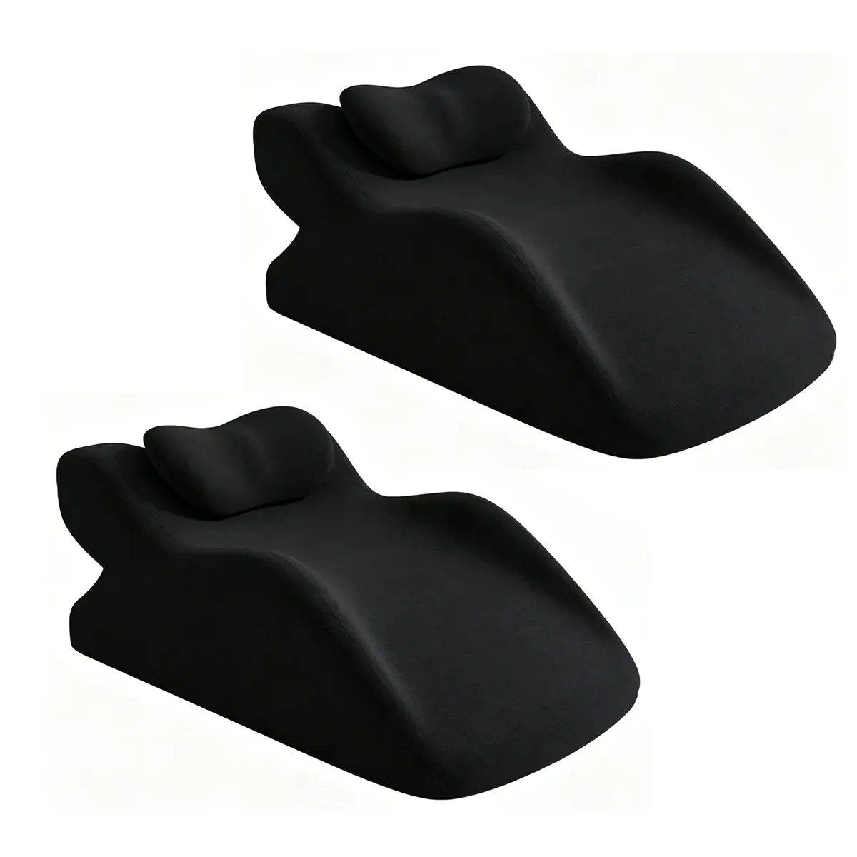 2-Pack Y-Shaped Sleeping Pillow, Reading Pillow for Prone Positions
