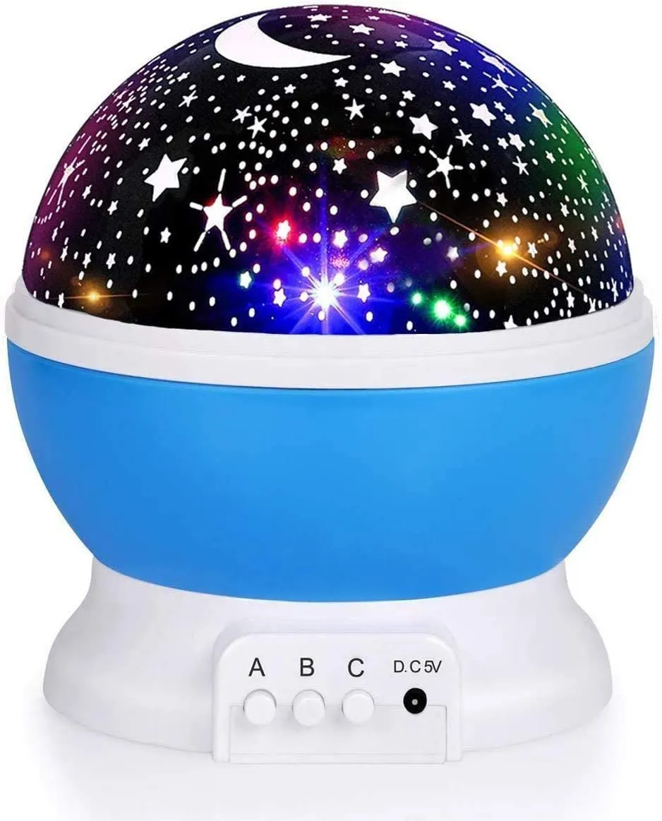 Night Light for Kids, Fortally Kids Night Light, Star Night Light - Blue, Pink
