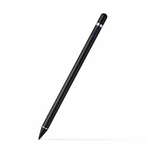 ZZT Stylus Drawing Pen for Apple iPad, iPhone or other touchscreen devices - Black