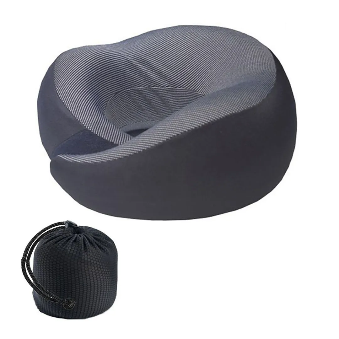 Neck Pillow Travel Pillow Memory Foam U-Shaped Memory Foam with Storage Bag