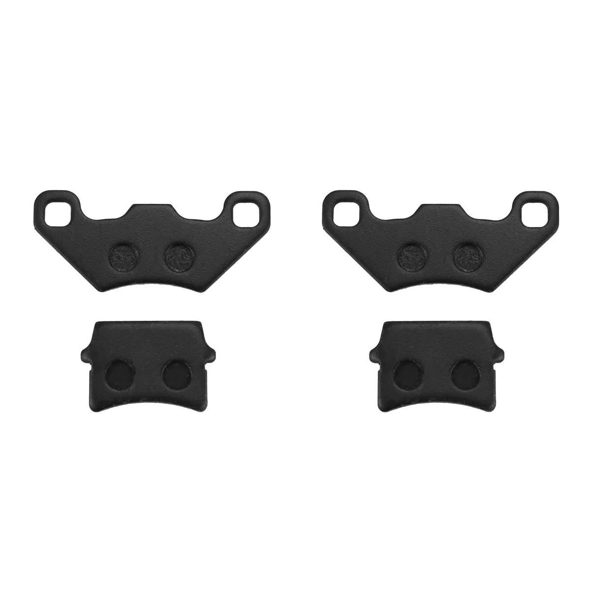 4 Pcs Motercycle Brake Pads Shoes Quad Atv Pit Compatible with Universal