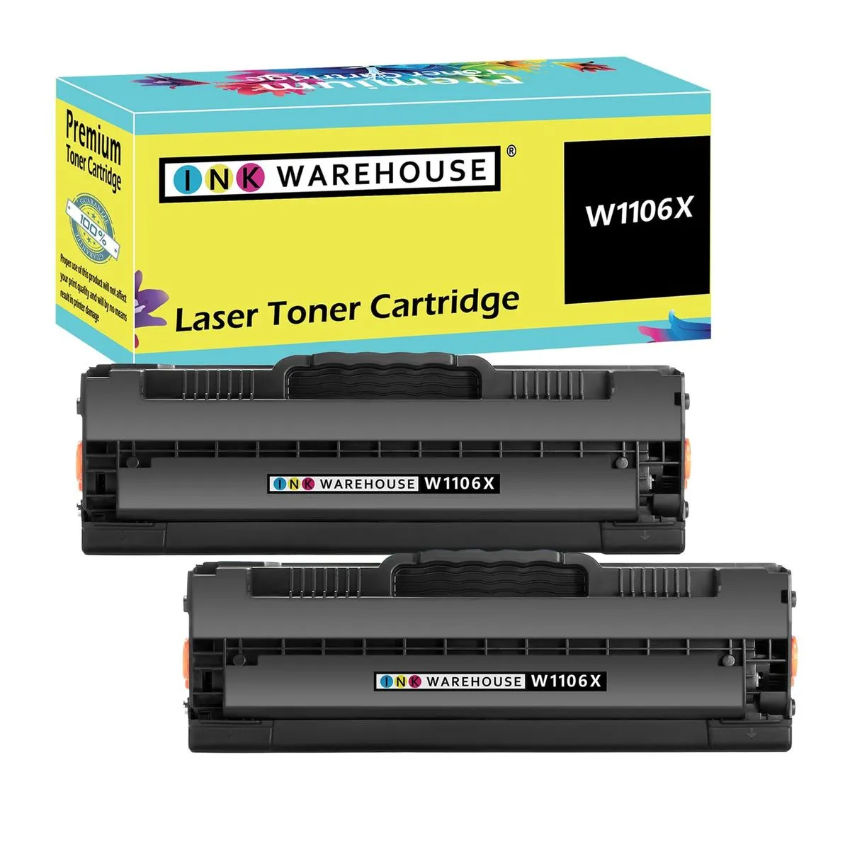 INK WAREHOUSE Compatible HP 106X / W1106X / 106X TONER CARTRIDGE X 2