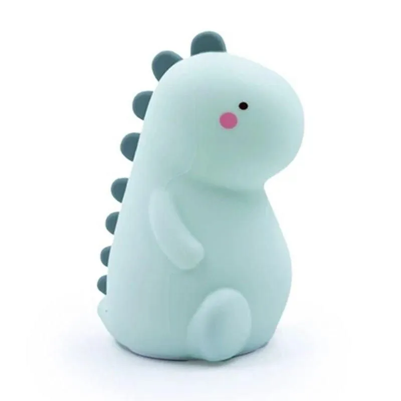 DinoToon Dinosaur LED Night Lamp Night Lamp Tap to change color USB Light