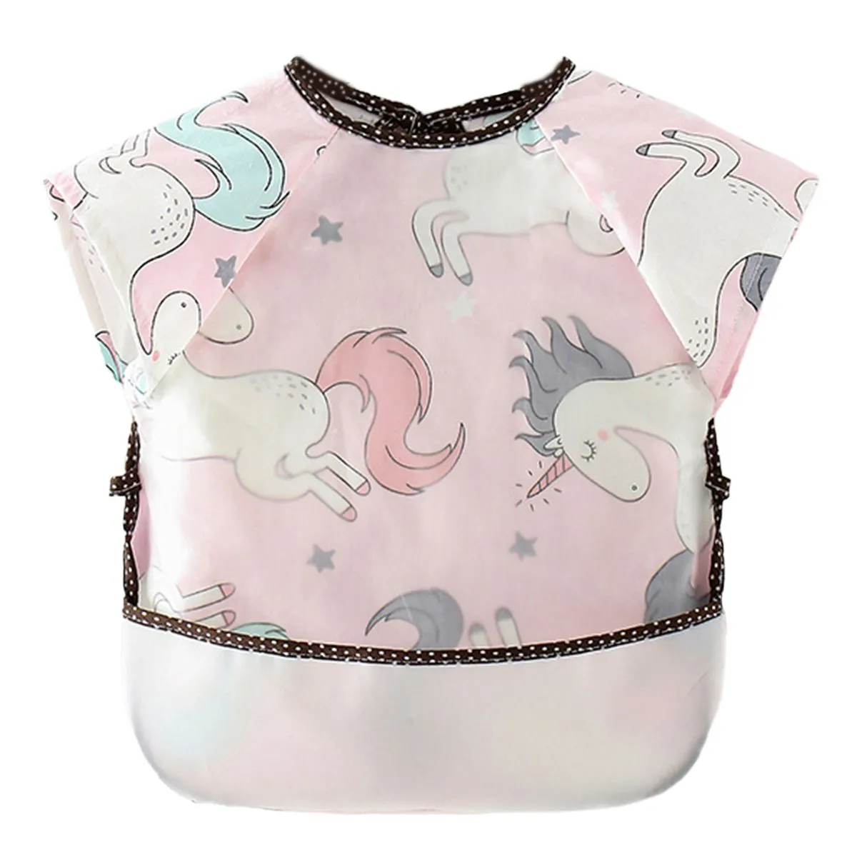 Waterproof Baby Bib Baby Eating Apron cotton cute soft Protective Clothing