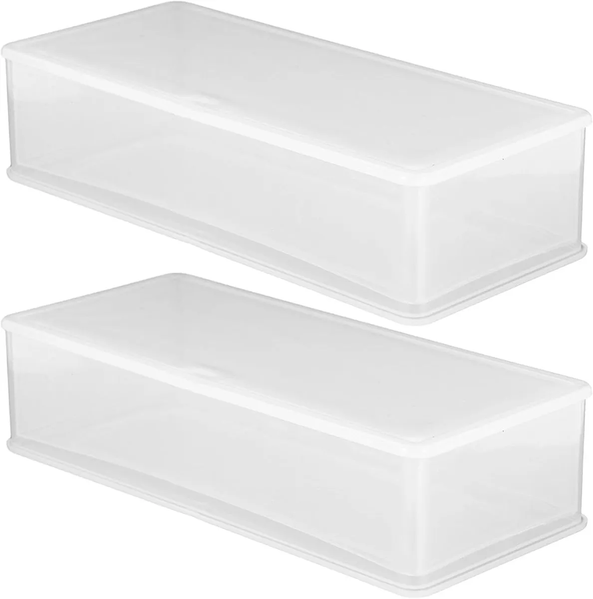 2Piece Large Capacity Coin Storage Box with Dust-Resistant PP Plastic