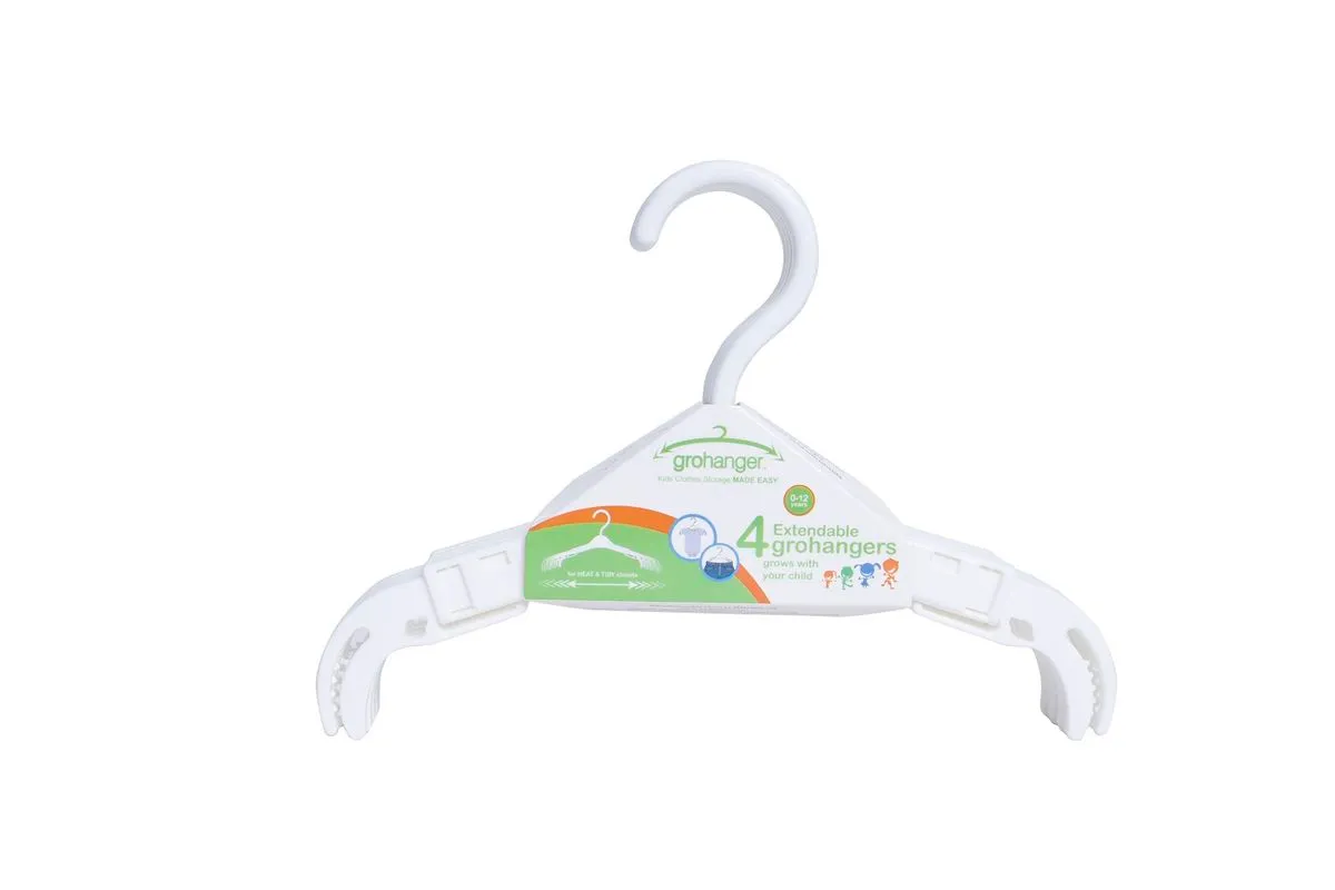 Grohanger White - 4 Pack