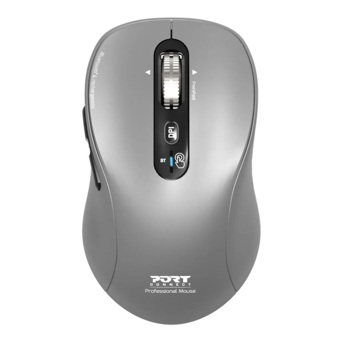 Port Connect Wireless Bluetooth Expert & Mac Mouse - Grey