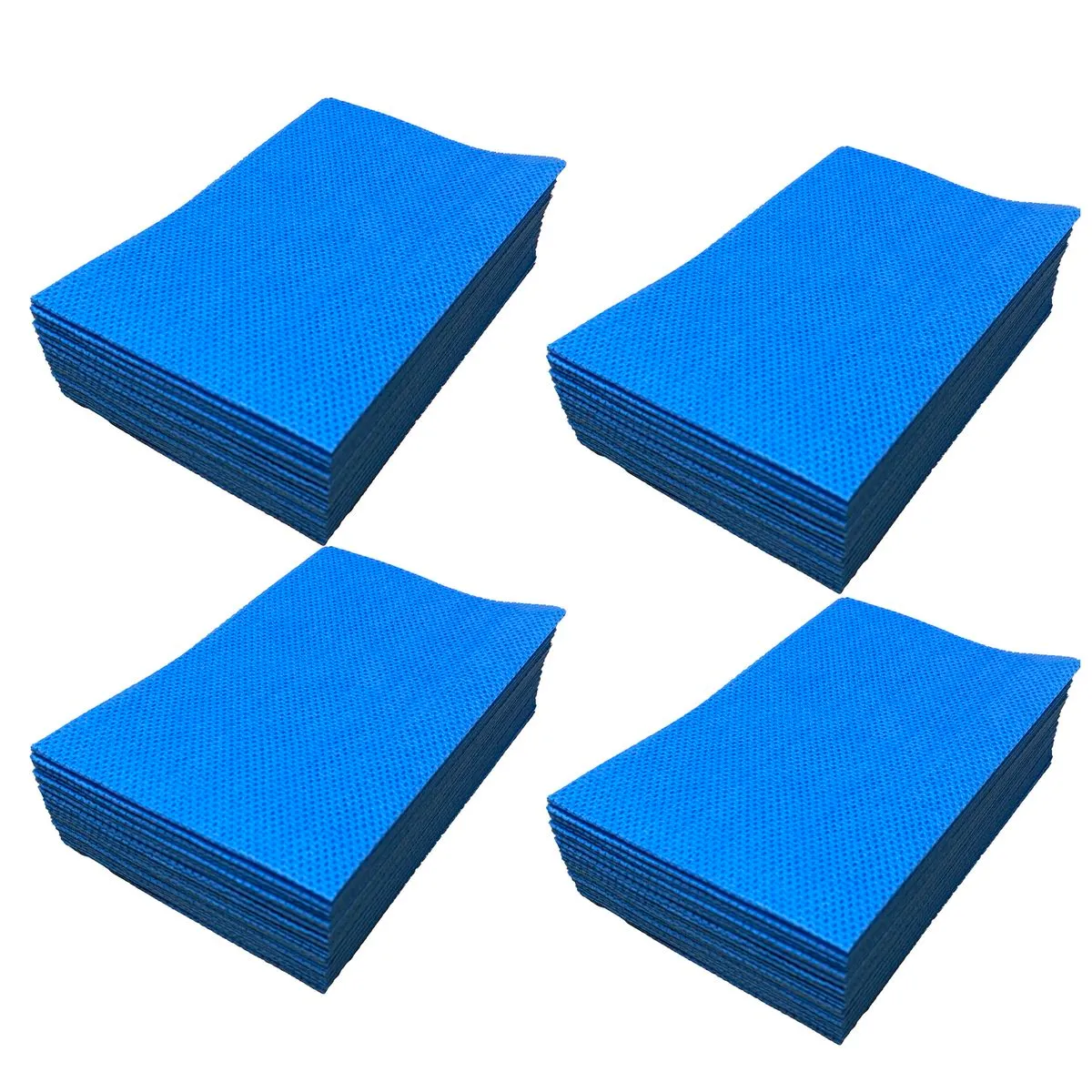 FMF Bulk Pack - 100 Pack All Purpose Heavy Duty Wipes 30 x 50cm - Blue