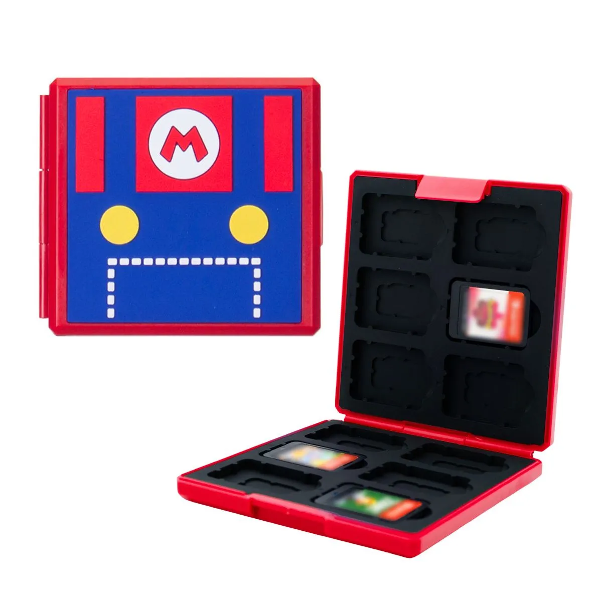 Game Storage Case Compatible with Nintendo Switch - 12 in 1 Mario