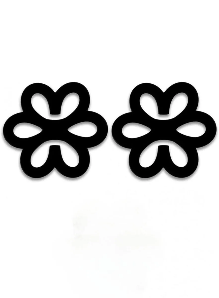 2 Pack Bra Strap Clips To Conceal Bra Straps - Black