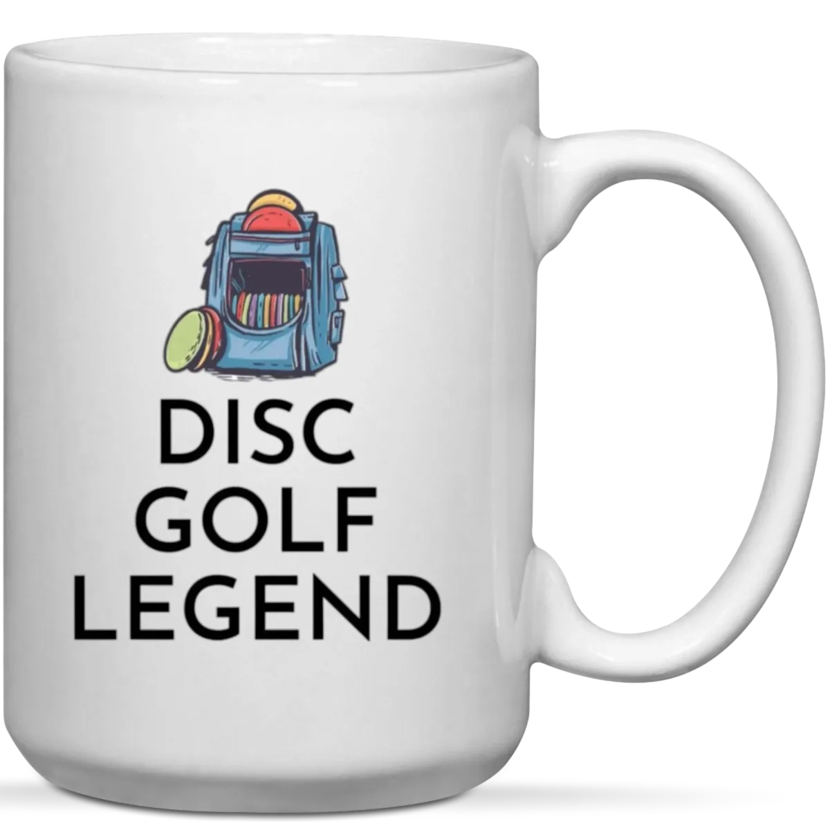 Disc Golf Legend Birthday Christmas Gift Mug