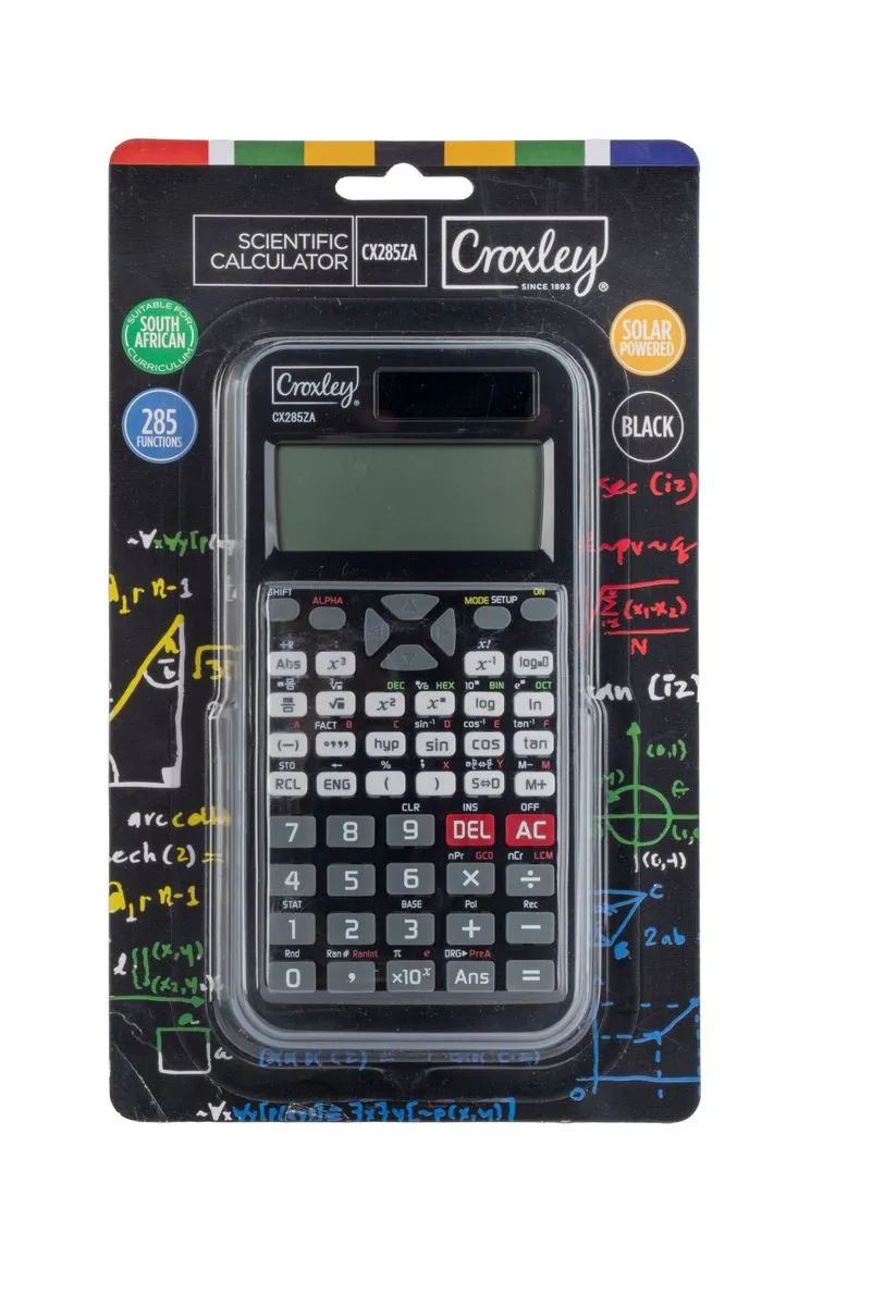 CROXLEY Scientific Calculator - Black