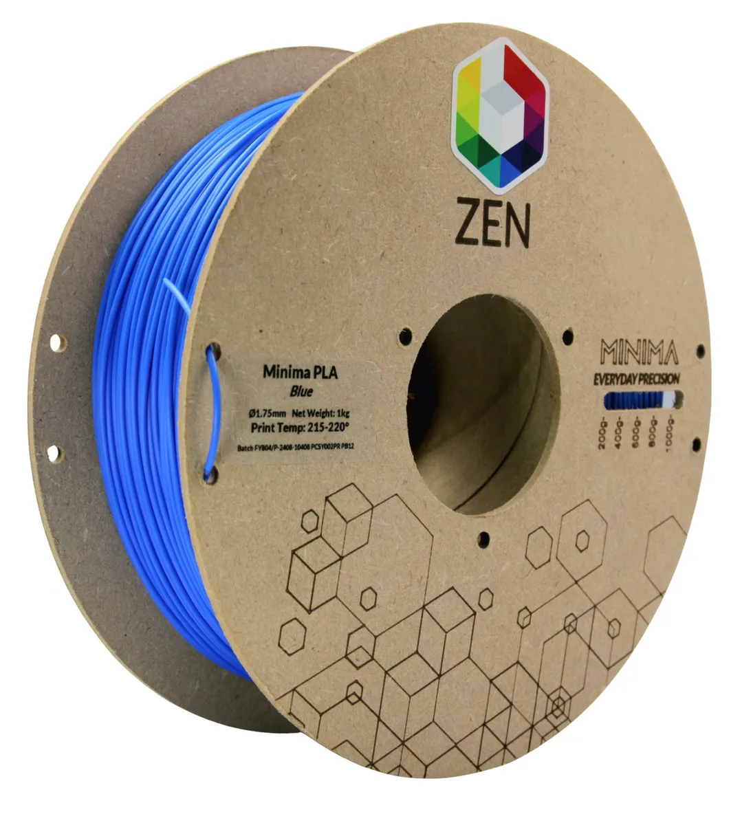 ZEN 3D Printing PLA Filament 1.75mm -  Blue