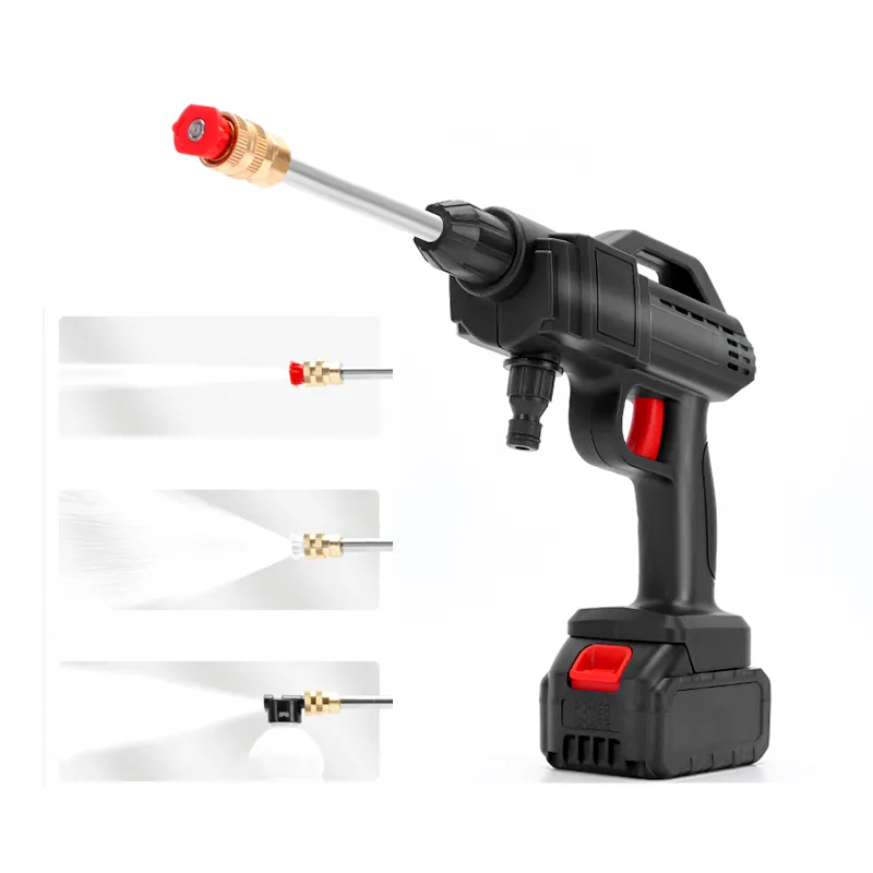 High-Pressure Water Car Wash Gun Rechargeable-24V