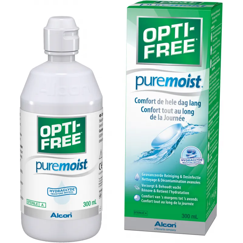 Opti-Free Puremoist Contact Lens Solution - 300ml