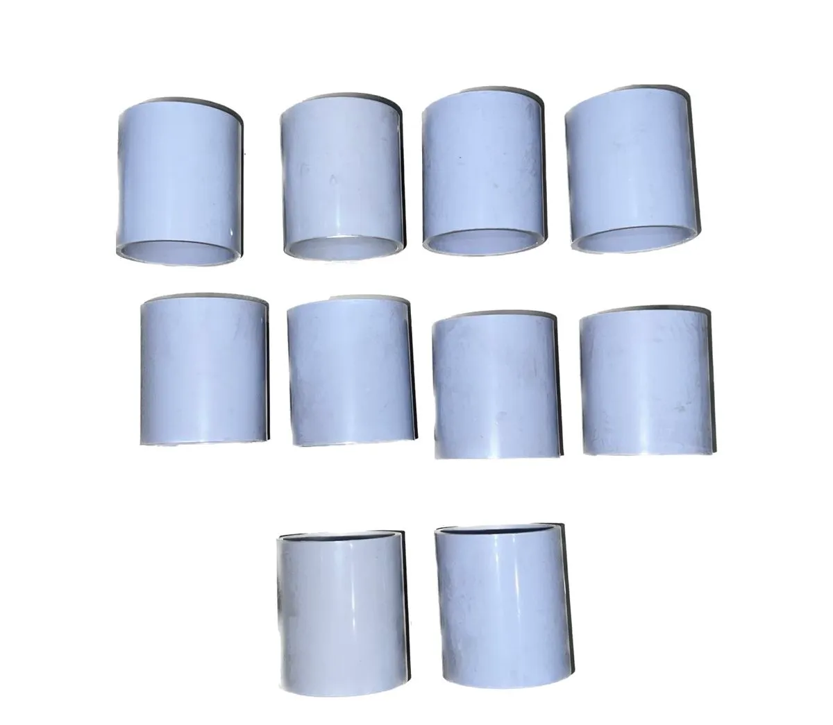 50mm PVC Swimming Pool Fitting 10 Pack - Straight Connector
