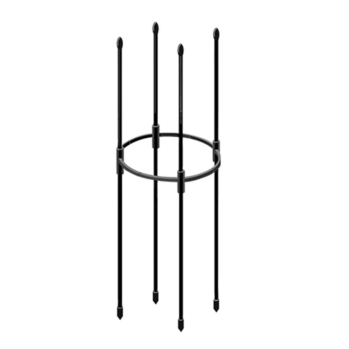 Black 8mm Short Plant Trellis