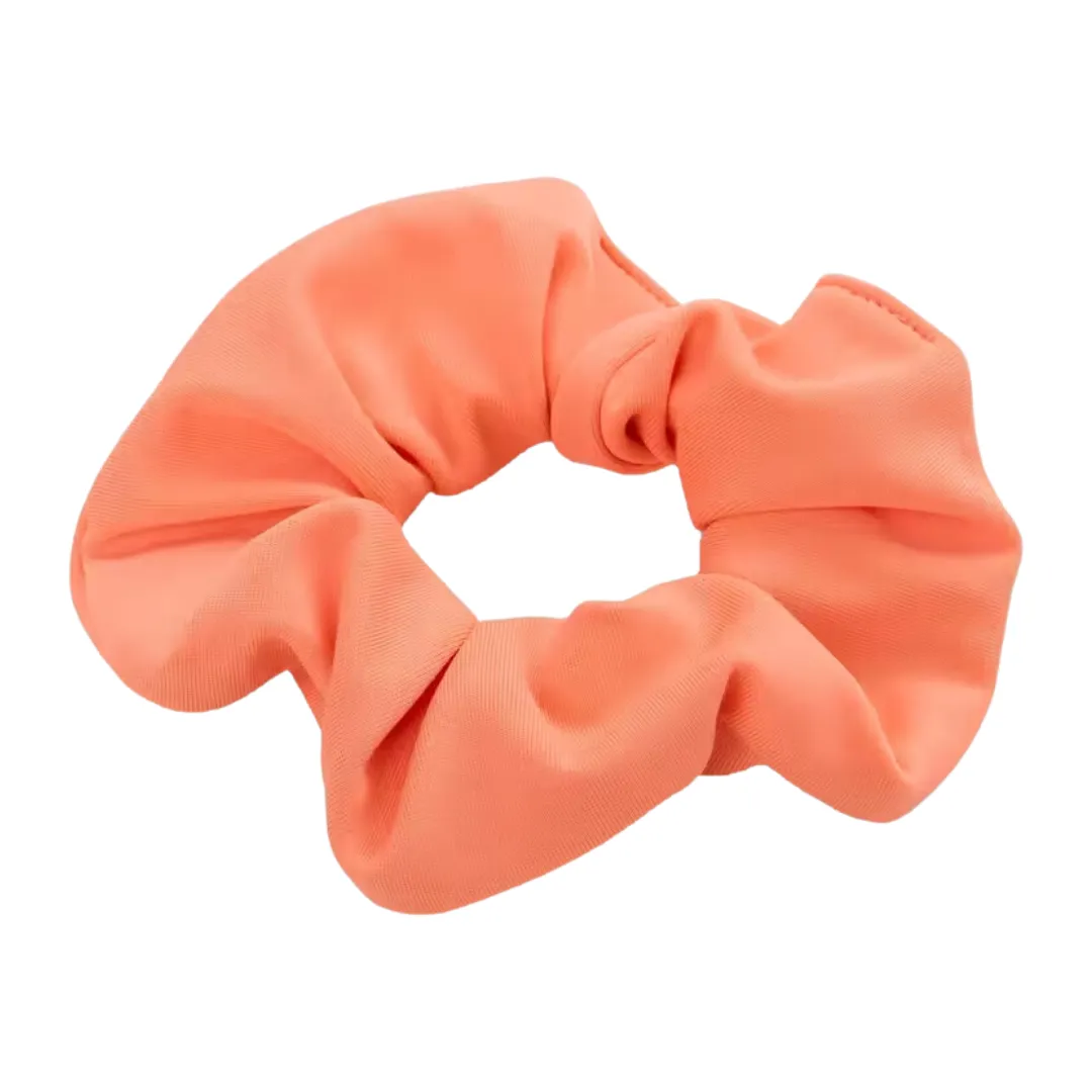 Nabaiji Girls Swimming Hair Scrunchie - Coral