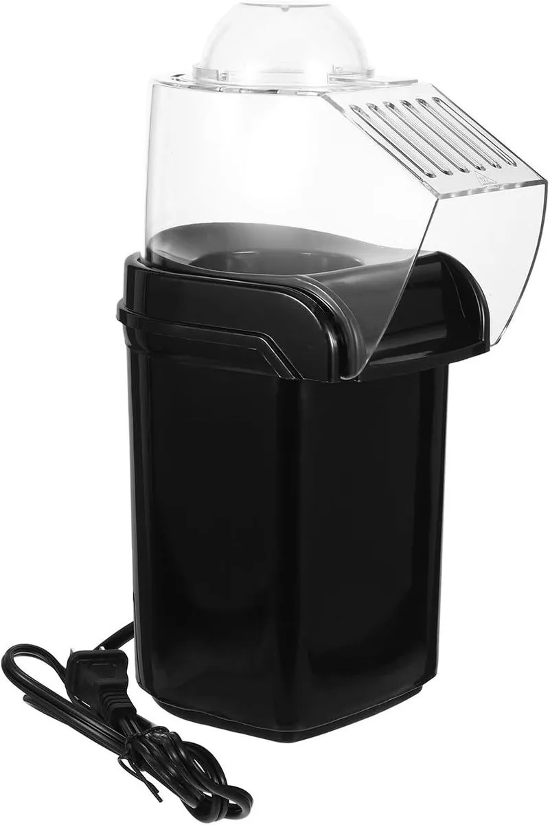 Automatic Hot Air Popcorn Maker 110v Mini Popper Machine with Measuring