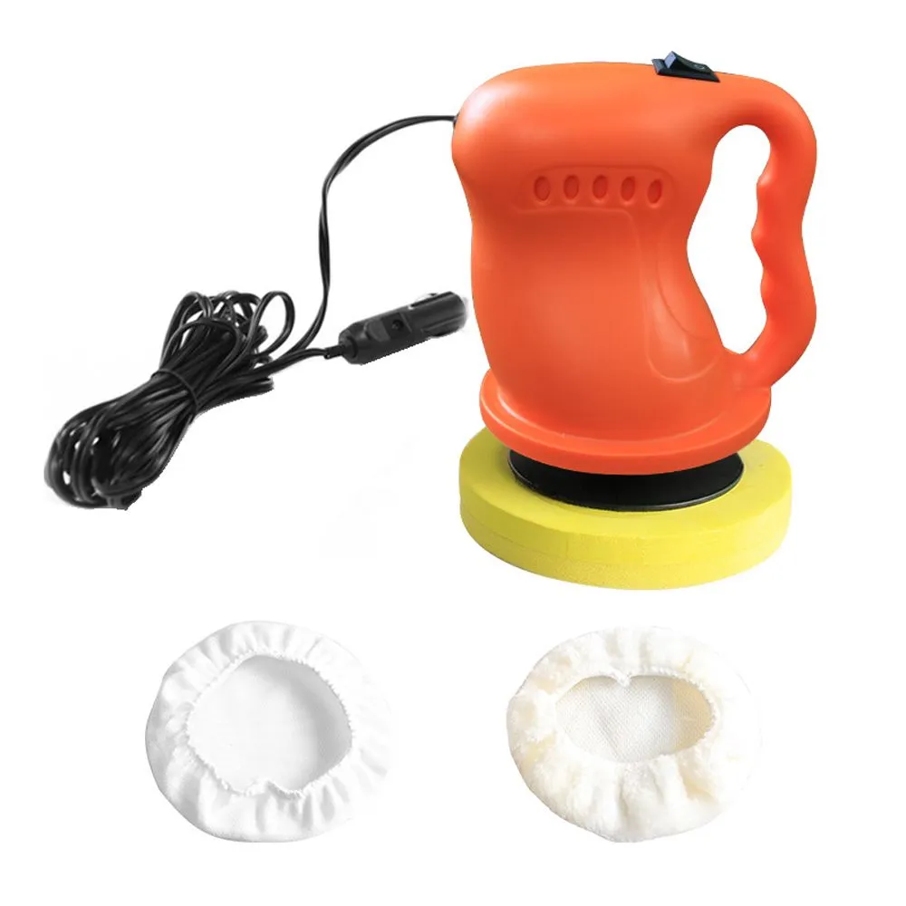 12V 36W Paint Care Car Waxing Polishing Machine Car Polisher -Orange