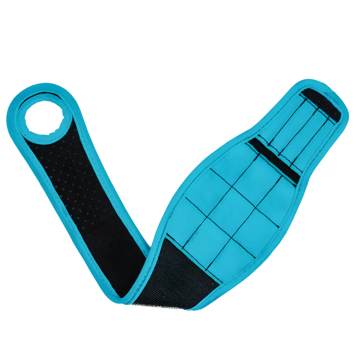 Magnetic Wristband Tool Belt for Holding Screws Tool Band Tool Bracelet - Blue
