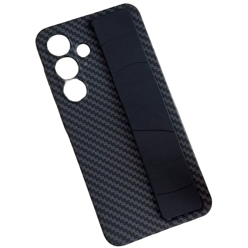 Carbon Fiber Bumper Armor Case Compatible with Samsung Galaxy S25/S24 Ultra