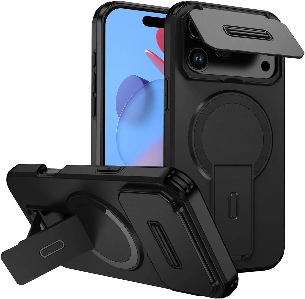 Magsafe Camera Lens Cover Compatible With iPhone 17 Pro - Black