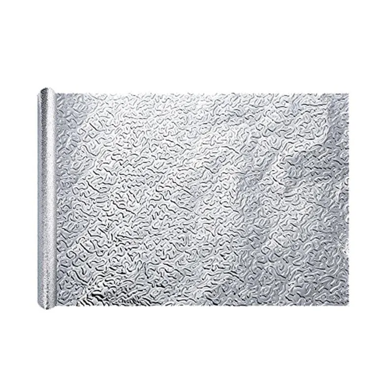 Aluminum Foil Kitchen Wallpaper.