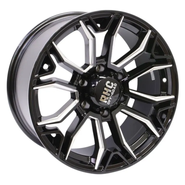 18" Rim - Racing Hart Samurai 6/139 Mag Wheels - Gloss Black - Set of 4