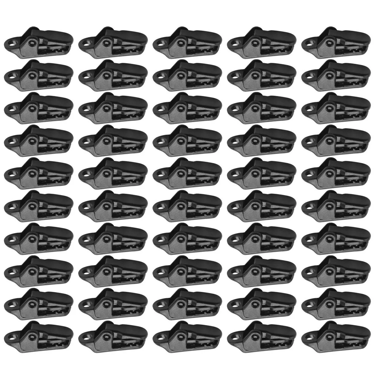 50 Pcs Sail Tarp Clips Secures Clamp with Strong Lock Grip for Camping