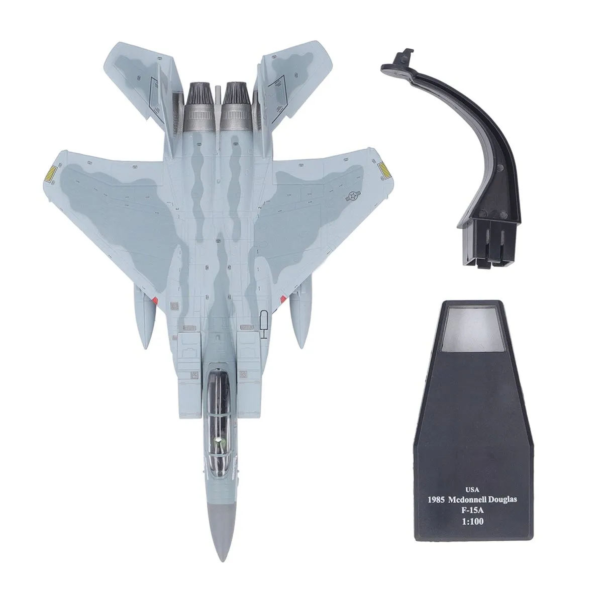 1:100 Fighter Aircraft Model Simulated Fighter Airplane Flying Model Toy