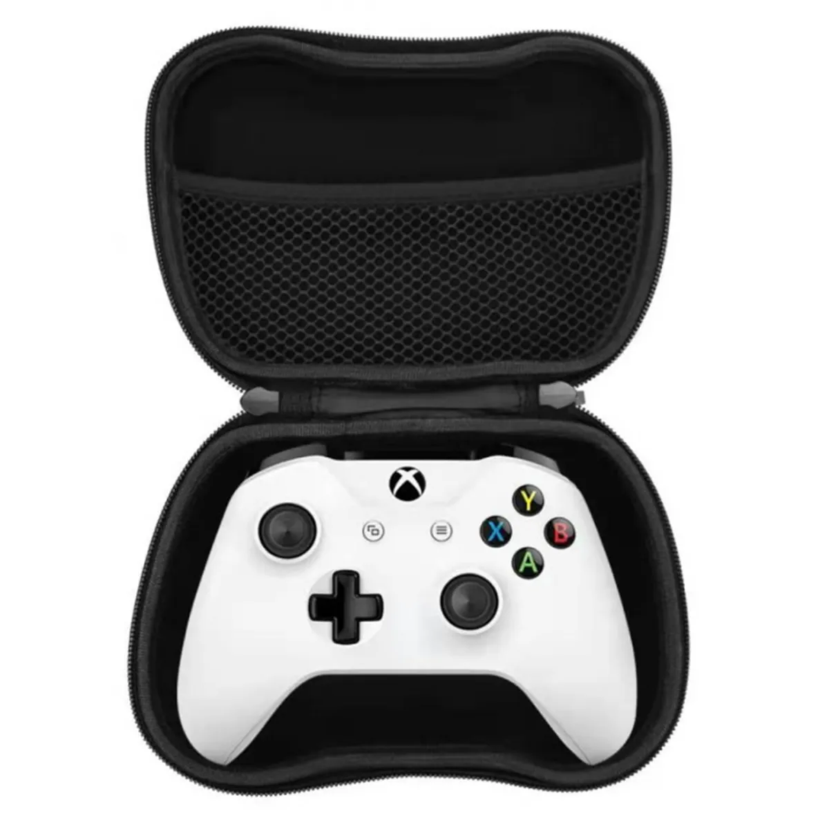 For Sony PS5 Controller Nylon Storage Bag Gamepad Carrying Case Protective - Black