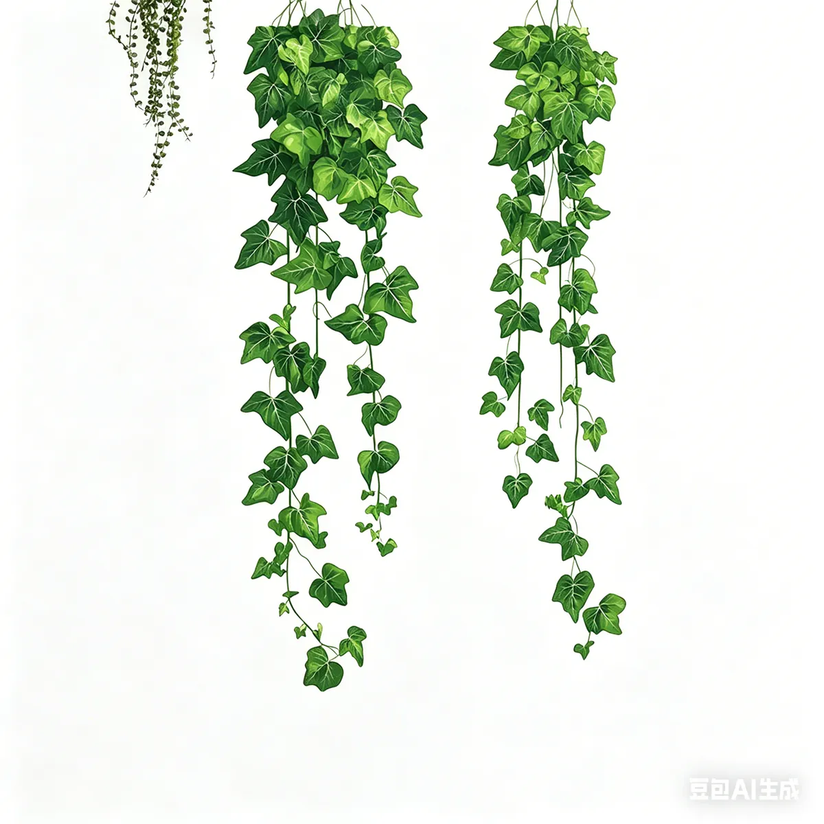 Hanging Ivy Vine Wall Sticker & Decal Set