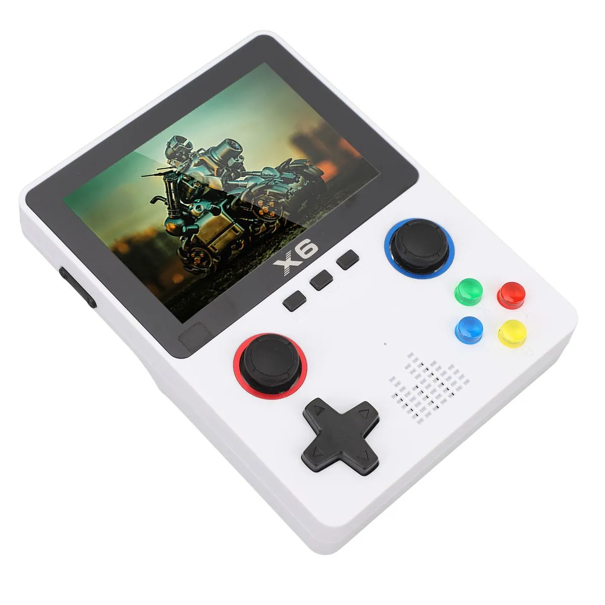Portable Game Console with 2000mAh (White) Daily Use