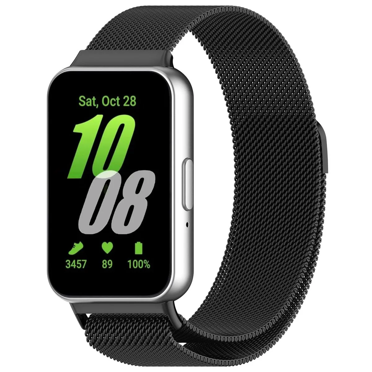 Magnetic Replacement Strap for Samsung Galaxy Fit 3 Loop Quick Release - Black