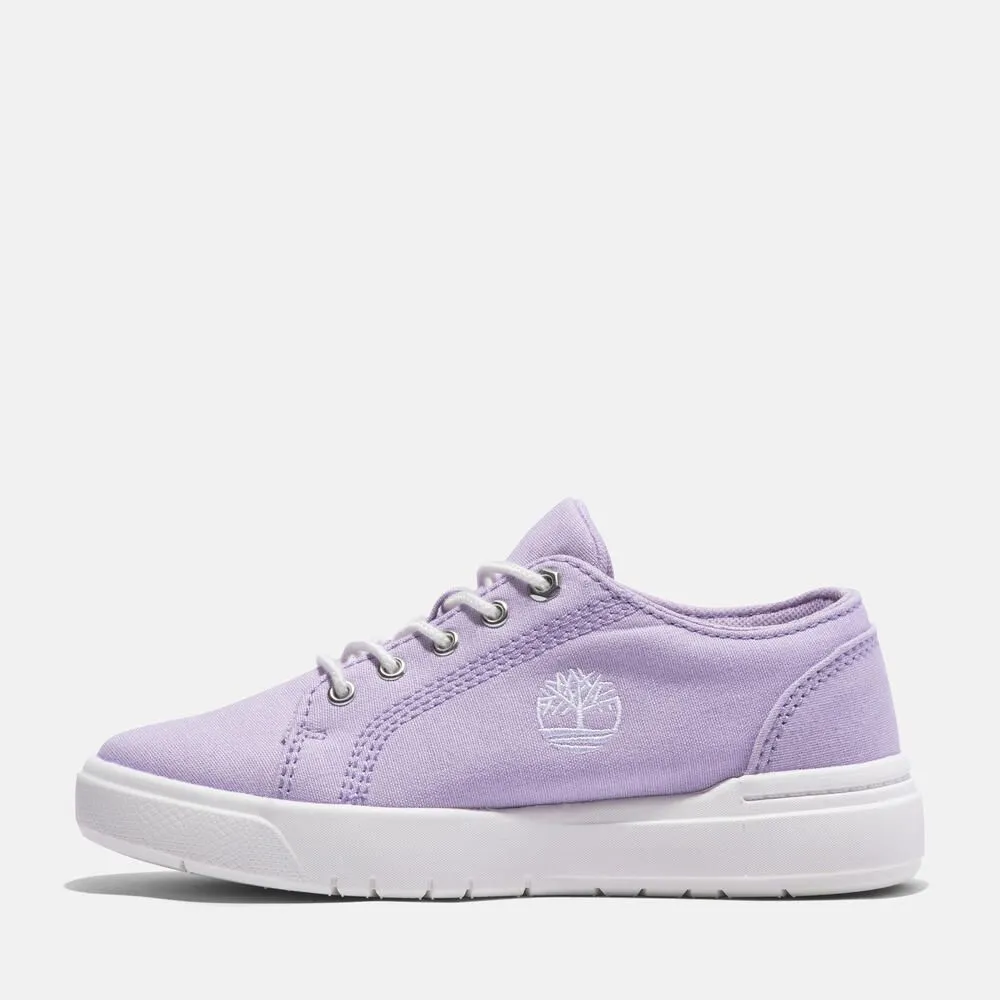 Timberland - Kids Seneca Bay Low Lace-Up Canvas Sneaker for Youth