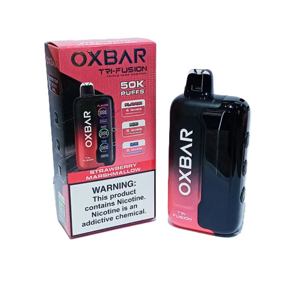 Oxbar Tri-Fusion 50K Strawberry Marshmallow