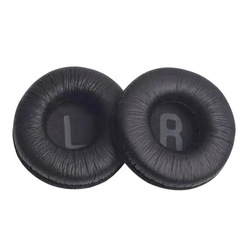 Replacement Ear Cushion Pads Compatible with JBL Headphones - Protein Leather & Memory Foam - Black