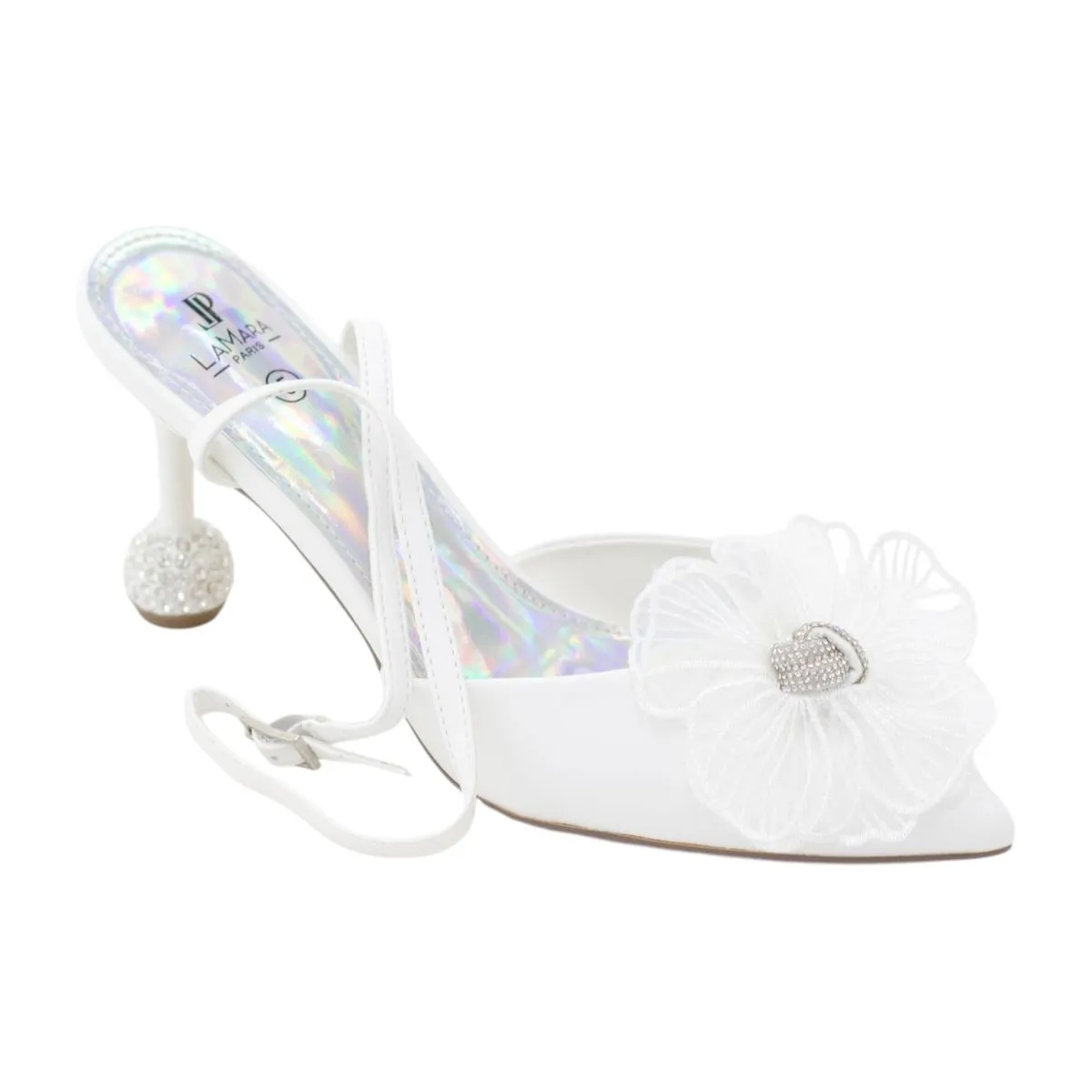 LaMara Paris Women White PU