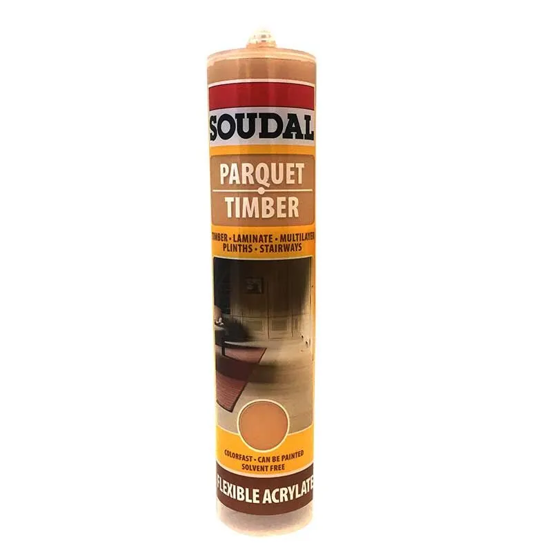 SOUDAL Parquet Timber Laminate Sealant Maple 310ml Cartridge