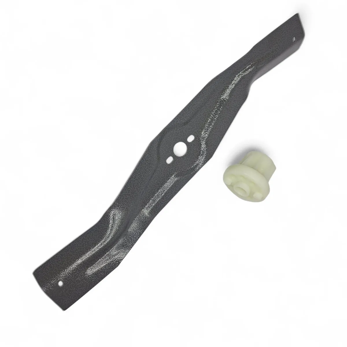 38cm Lawnmower Blade 1500W XT150 Tandem Trimtech + Nylon Boss Blade Holder