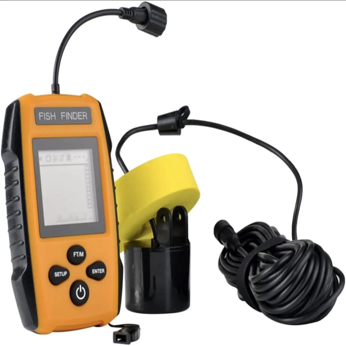 Handheld Fish Depth Gauge with LCD Display