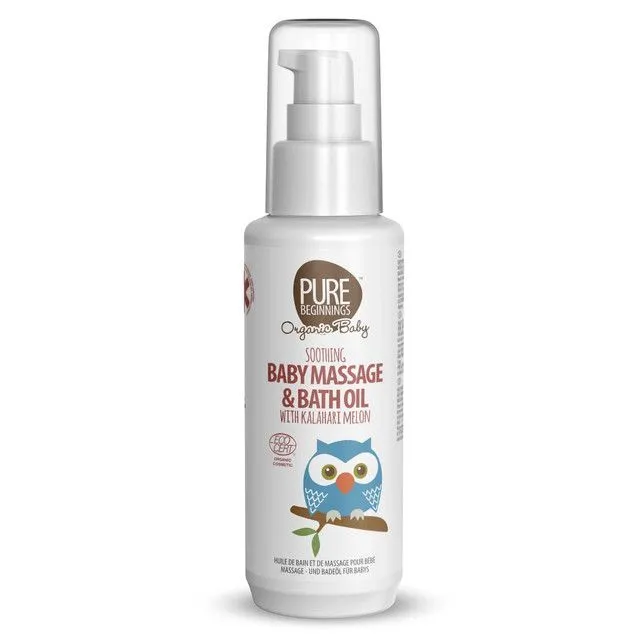 Pure Beginnings - Soothing Baby Massage and Bath Oil with Kalahari Melon