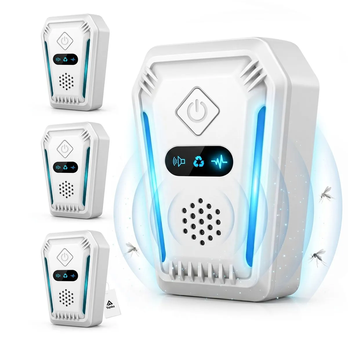 Topika- Pest Repellent Plug-In Electronic Pest Control - 4 Piece