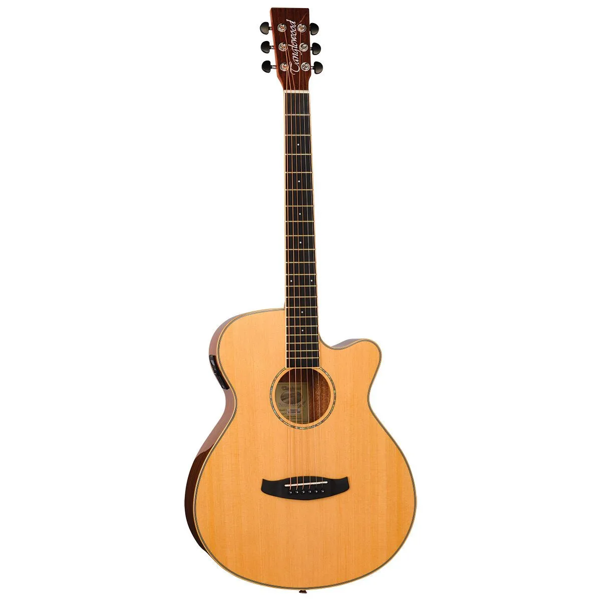 TANGLEWOOD Roadster X Super Folk Cutaway Gloss with Elec & Bag