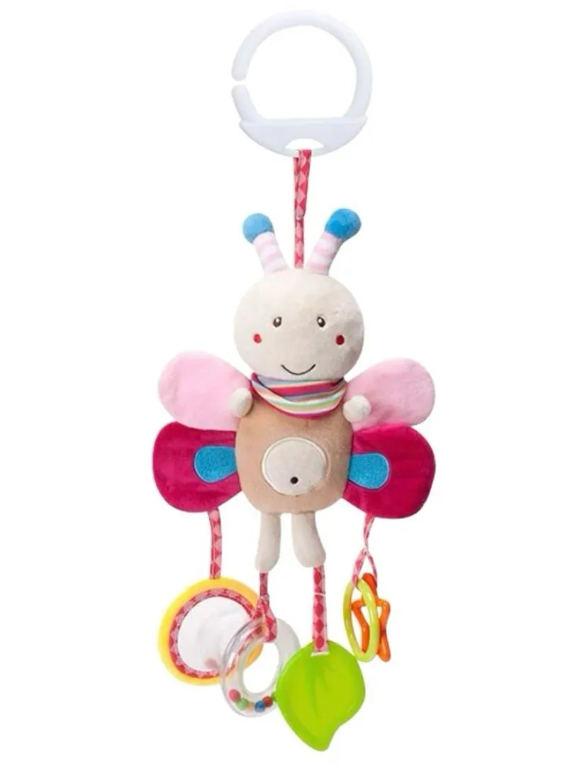 Baby Toys for 0 3 6 9 to 12 Months, Soft Hanging Crinkle Squeaky Sensory